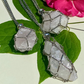 Collier porte-pierre interchangeable en acier inoxydable