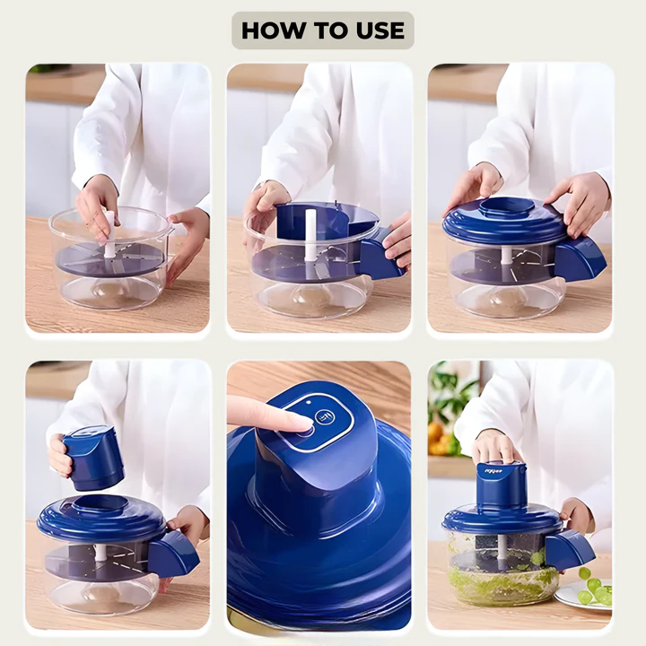 Éplucheur électrique de fruits et légumes avec câble USB
