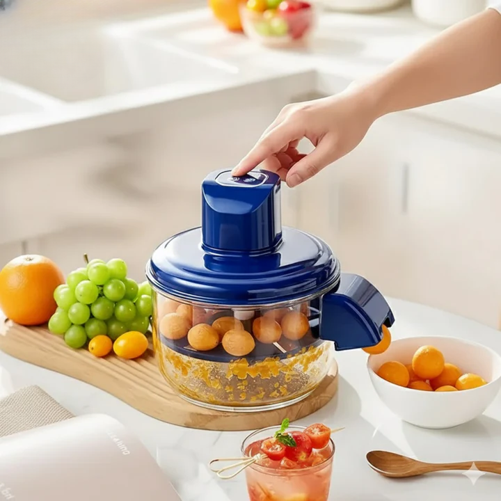 Éplucheur électrique de fruits et légumes avec câble USB