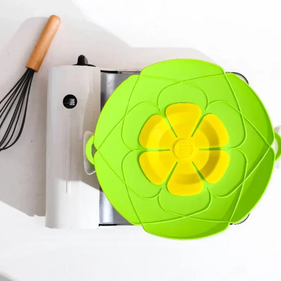 Lot de 2 couvercles anti-débordement en silicone, 26 cm