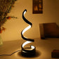 Lampe de table LED en spirale à 3 niveaux de luminosité
