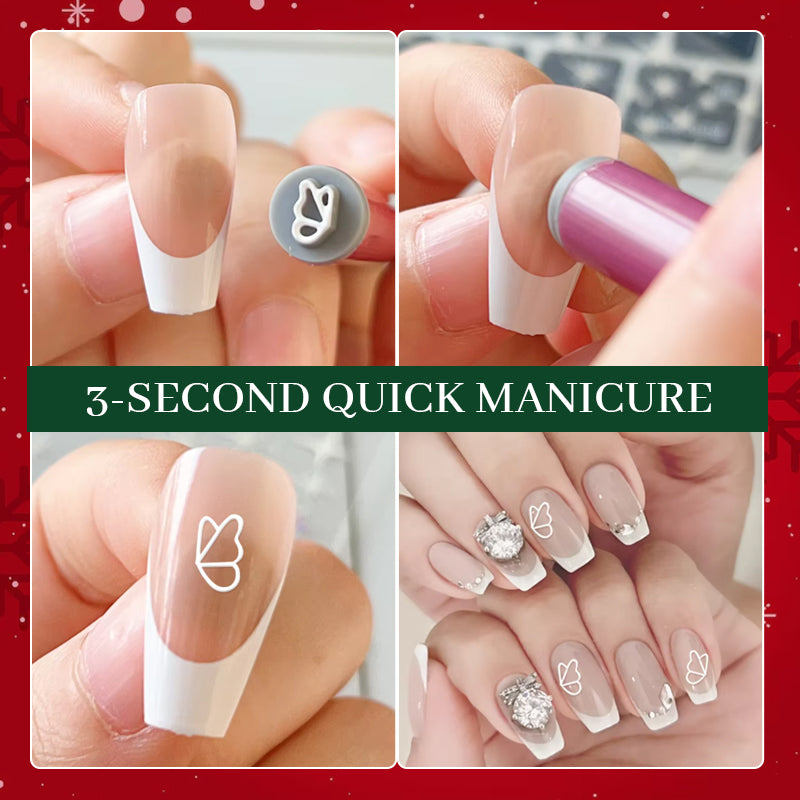 Tampons de décoration des ongles – 10 ou 30 pièces
