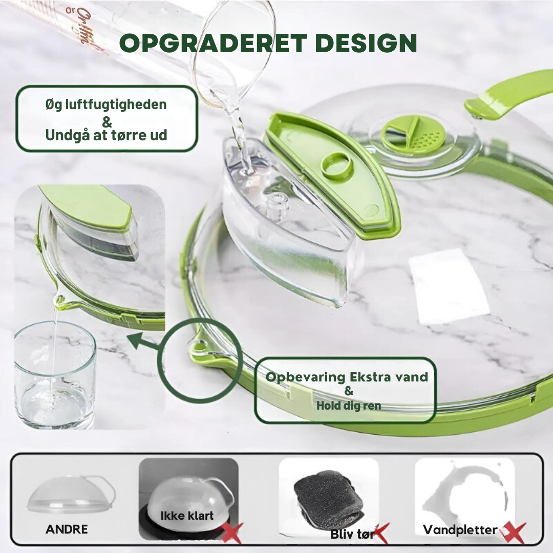 Récipient de cuisson vapeur pour micro-ondes avec couvercle