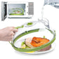 Récipient de cuisson vapeur pour micro-ondes avec couvercle