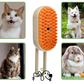 Brosse de toilettage 3 en 1 avec brumisation