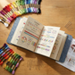 Livre-cahier broderie 106 points pas à pas
