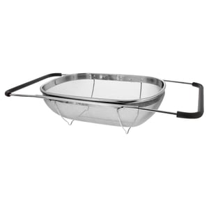 Passoire extensible pour évier en acier inoxydable, 6 litres