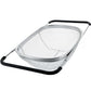 Passoire extensible pour évier en acier inoxydable, 6 litres