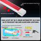 Bande lumineuse LED souple pour voiture 12 V