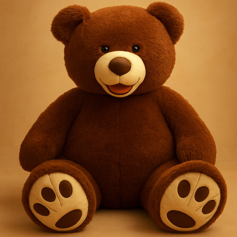 Housse de grand ours en peluche à garnir
