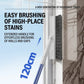 Brosse d'angle rotative à manche long