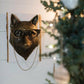 Tête d’animal décorative murale en résine peinte à la main