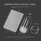 Lot de 2 ensembles de tampons de manucure en silicone
