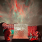Lampe cristal à effet aurore boréale