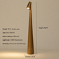 Lampe de table LED rechargeable à variation tactile 3 niveaux