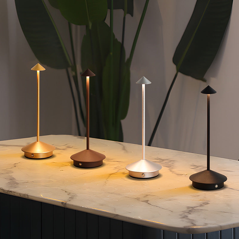 Lampe de table LED rechargeable USB à variateur tactile