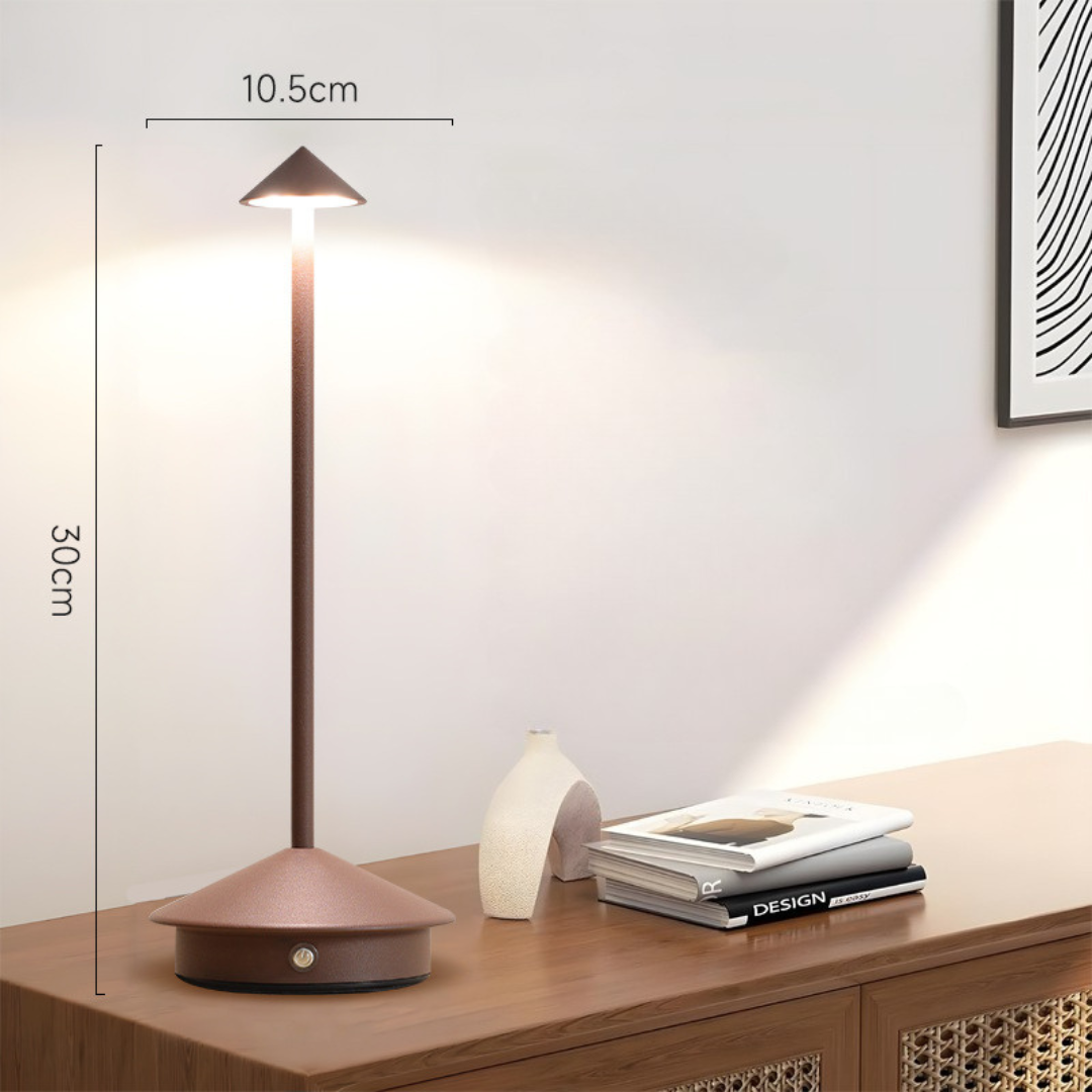 Lampe de table LED rechargeable USB à variateur tactile