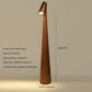 Lampe de table LED sans fil à variateur et recharge USB-C
