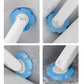 Brosse WC jetable à têtes hygiéniques