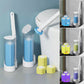 Brosse WC jetable à têtes hygiéniques