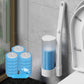 Brosse WC jetable à têtes hygiéniques