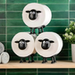 Supports de papier toilette en forme de mouton – lot de 3