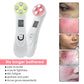 Appareil de massage facial EMS avec éclairage coloré