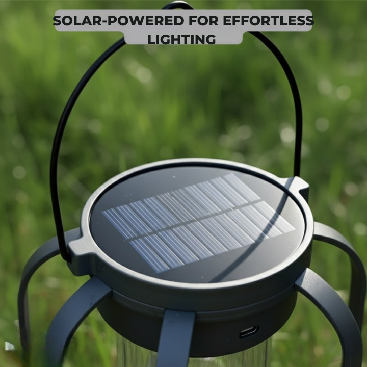 Lanterne LED portable pour intérieur et extérieur