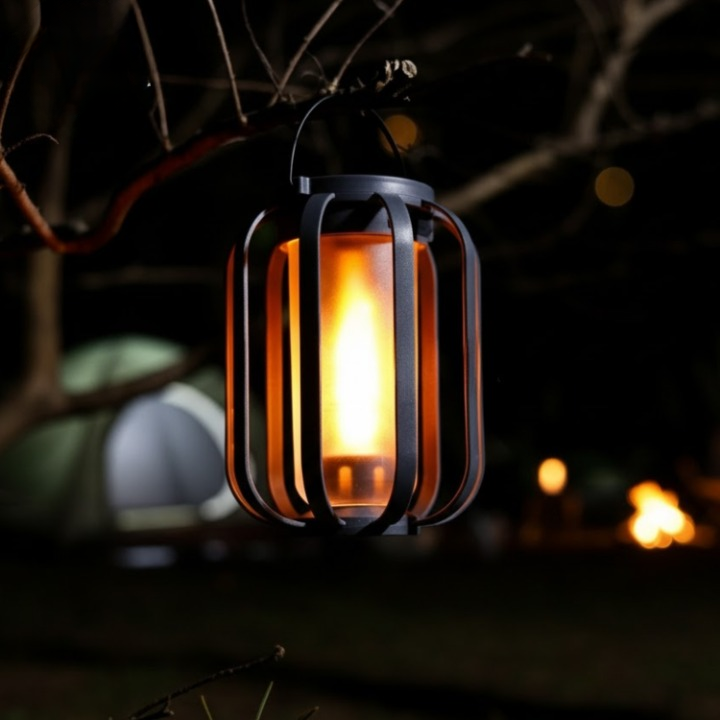 Lanterne LED portable pour intérieur et extérieur