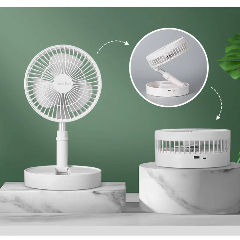 Ventilateur portable pliable rechargeable