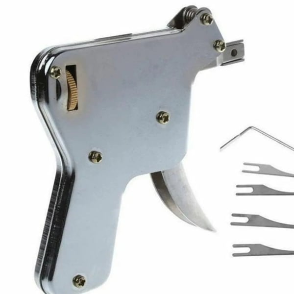 Ensemble métallique compact pour entretien de serrures