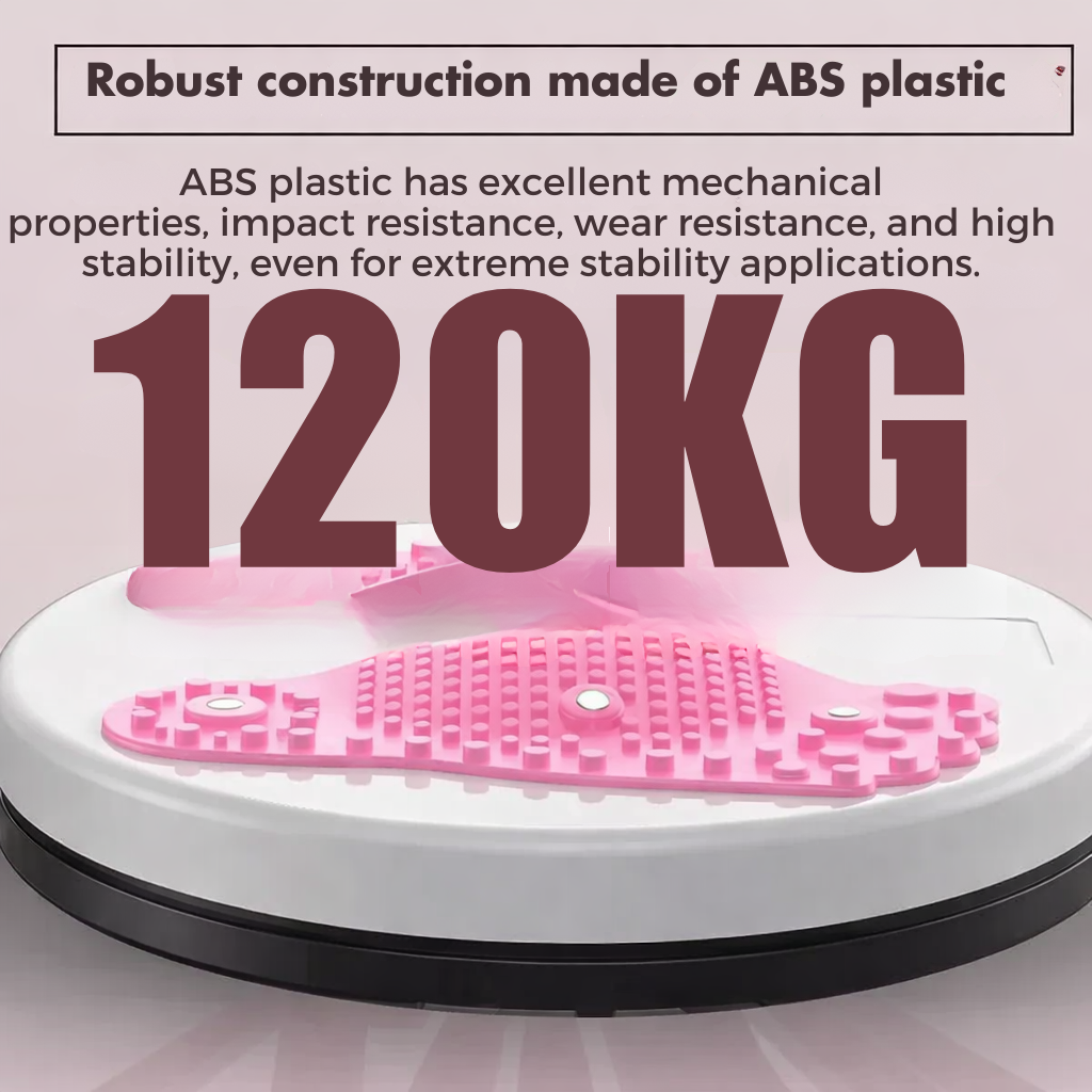 Disque rotatif de fitness en ABS, charge 120 kg