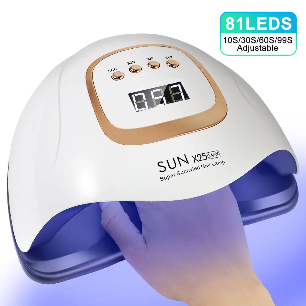 Lampe à ongles UV et LED avec minuterie et capteur