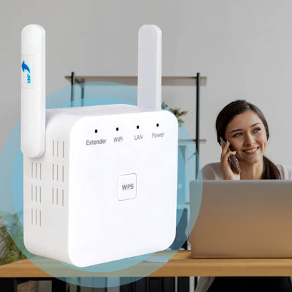 Répéteur Wi-Fi double bande avec configuration WPS