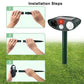 Répulsif solaire de jardin à fréquence réglable