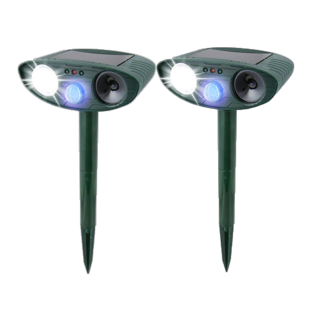 Répulsif solaire de jardin à fréquence réglable