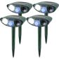 Répulsif solaire de jardin à fréquence réglable