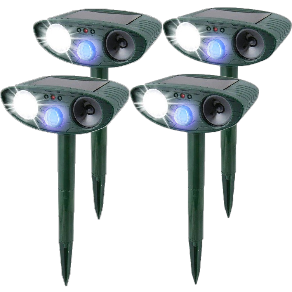 Répulsif solaire de jardin à fréquence réglable