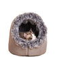 Felineau Lit d'Hiver Moelleux pour Chat | Coussin Chaud et Douillet M et L