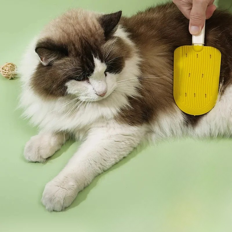 Brosse Anti Mue Chien Chat - Peigne Doux - image 5