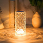Lampe décorative à facettes LED et télécommande, seize couleurs