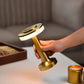 Lampe de table rechargeable rétro avec variateur