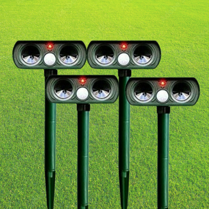 Répulsif solaire de jardin à détection de mouvement