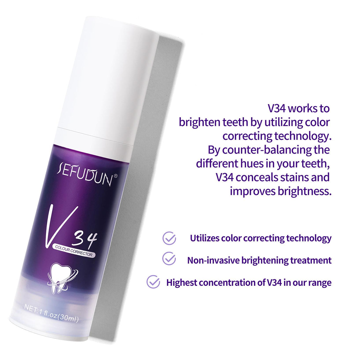 Dentifrice coloré pour l’hygiène buccale