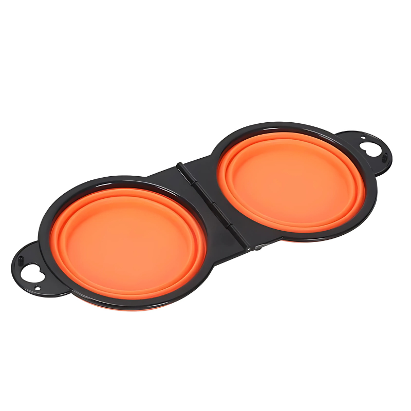 Felineau Gamelle Pliable Voyage Silicone - Bol Compact Hydratation Nomade