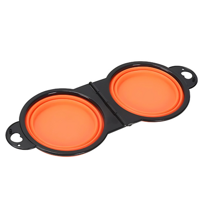 Felineau Gamelle Pliable Voyage Silicone - Bol Compact Hydratation Nomade