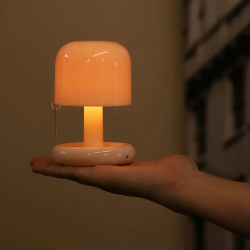 Mini lampe de table sans fil rechargeable