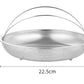 Panier de cuisson vapeur en acier inoxydable avec poignée
