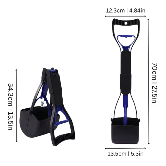 Felineau Ramasse-Crottes Pliable Portable - Promenade Propre Sans Effort