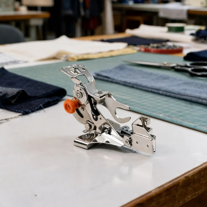Pied fronceur réglable pour couture